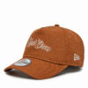 Шапка с козирка New Era Chain Stitch Golfer 60580852 Кафяв цвят на ниска цена