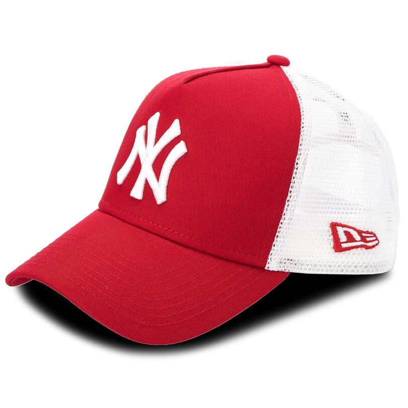 Шапка с козирка New Era Clean Trucker 2 Ney 11588488 Червен цвят на ниска цена
