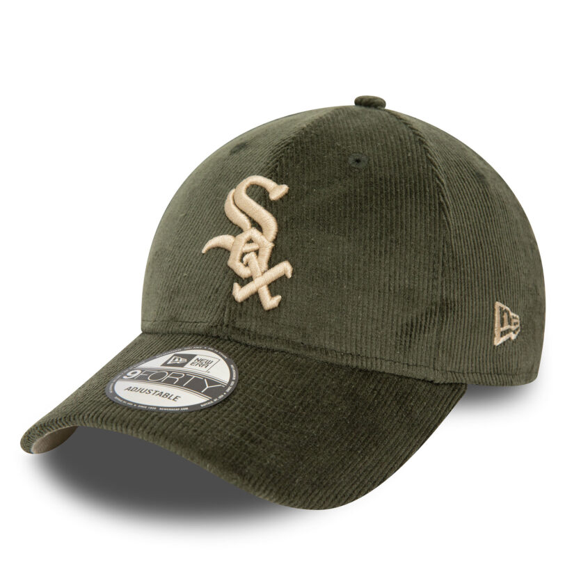 Шапка с козирка New Era Cord 940 Sox 60435067 Каки цвят на ниска цена