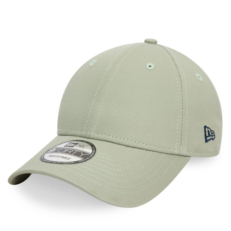 Шапка с козирка New Era Essential 9FORTY 60595158 Зелен цвят на ниска цена