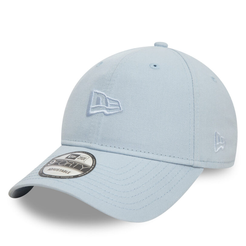 Шапка с козирка New Era Flag 9FORTY 60595465 Светлосиньо цвят на ниска цена