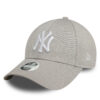 Шапка с козирка New Era Glitter New York Yankees 9FORTY 60580739 Сив цвят на ниска цена