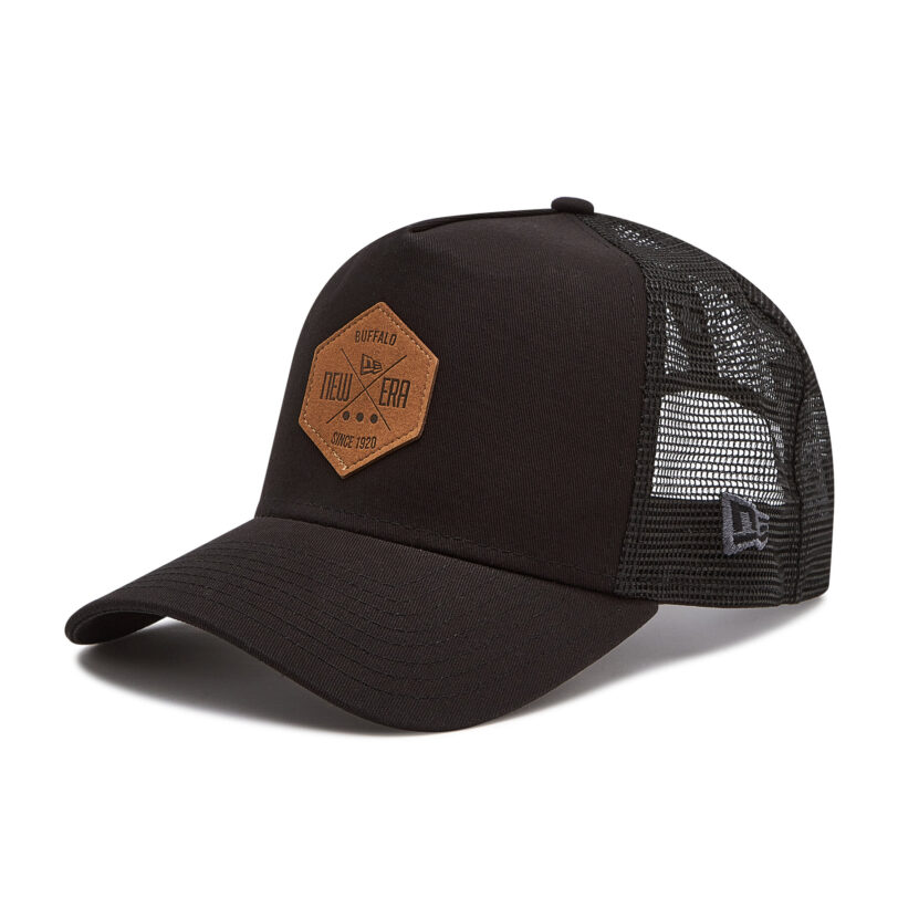Шапка с козирка New Era Heritage Patch 940 12523902 Черен цвят на ниска цена