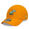 Шапка с козирка New Era Jr Dinosaur 9FORTY 60595418 Жълт цвят на ниска цена