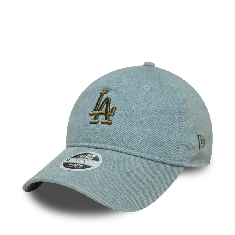 Шапка с козирка New Era LA Dodgers Womens MLB 9TWENTY 60667479 Син цвят на ниска цена