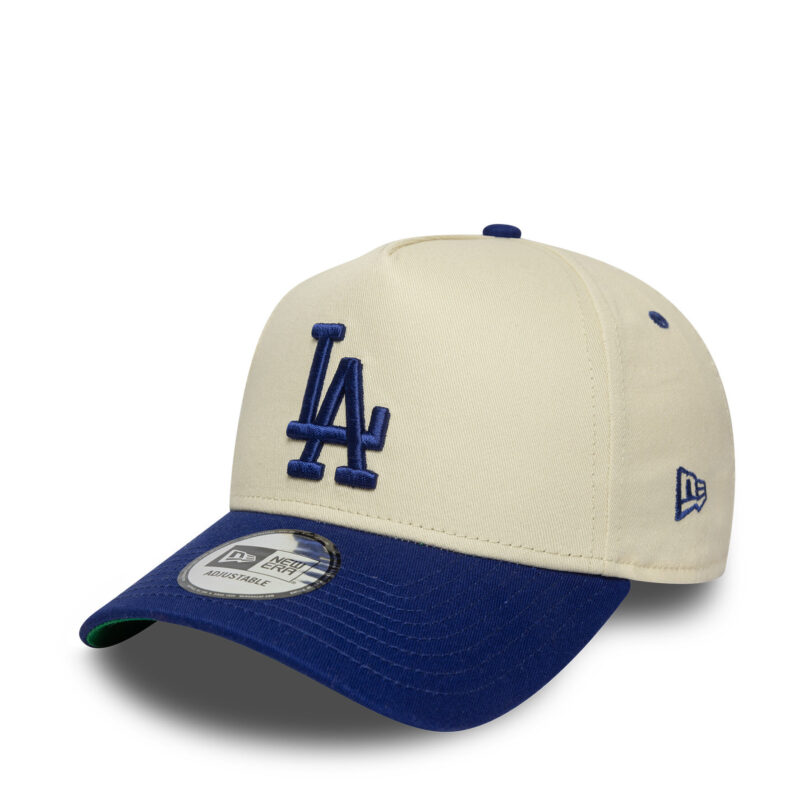 Шапка с козирка New Era LA Dogers All Star Game Patch 9FORTY E-Frame 60667702 Бежов цвят на ниска цена