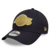 Шапка с козирка New Era LA Lakers Metallic 9FORTY 60595197 Тъмносин цвят на ниска цена