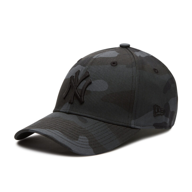 Шапка с козирка New Era League Essential 94 12051998 Сив цвят на ниска цена
