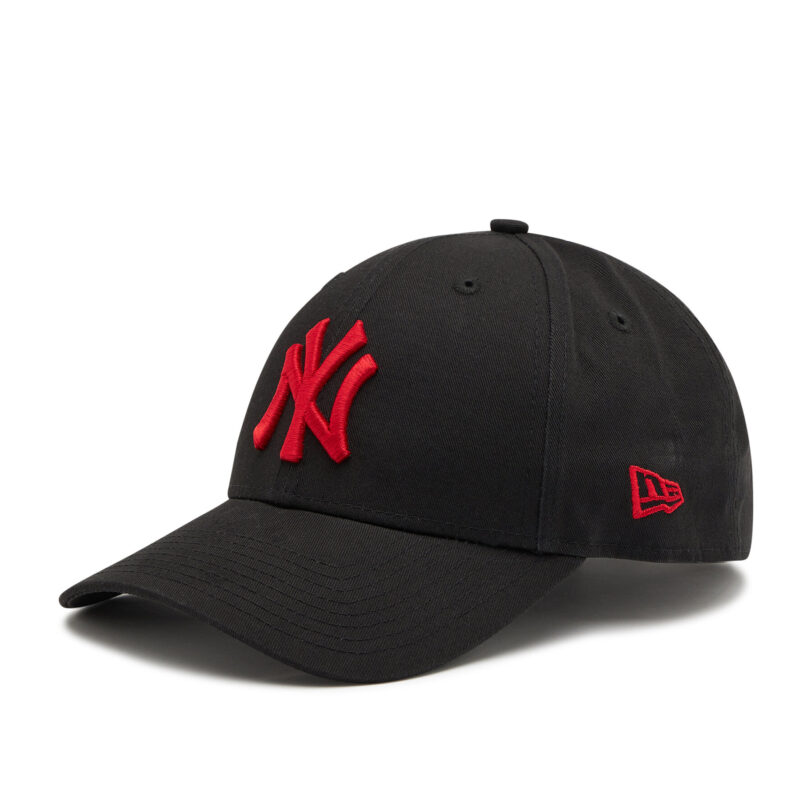 Шапка с козирка New Era League Essential 94 12380594 Черен цвят на ниска цена