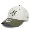 Шапка с козирка New Era Linen Script 920 Ne 60503545 Екрю цвят на ниска цена