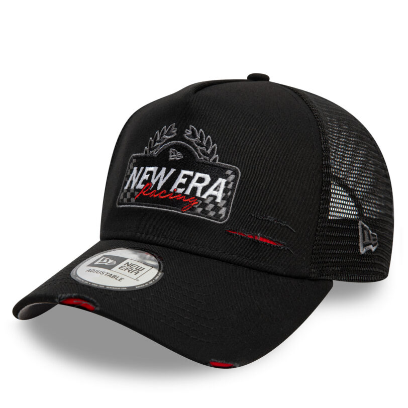 Шапка с козирка New Era Motosport 60595296 Черен цвят на ниска цена