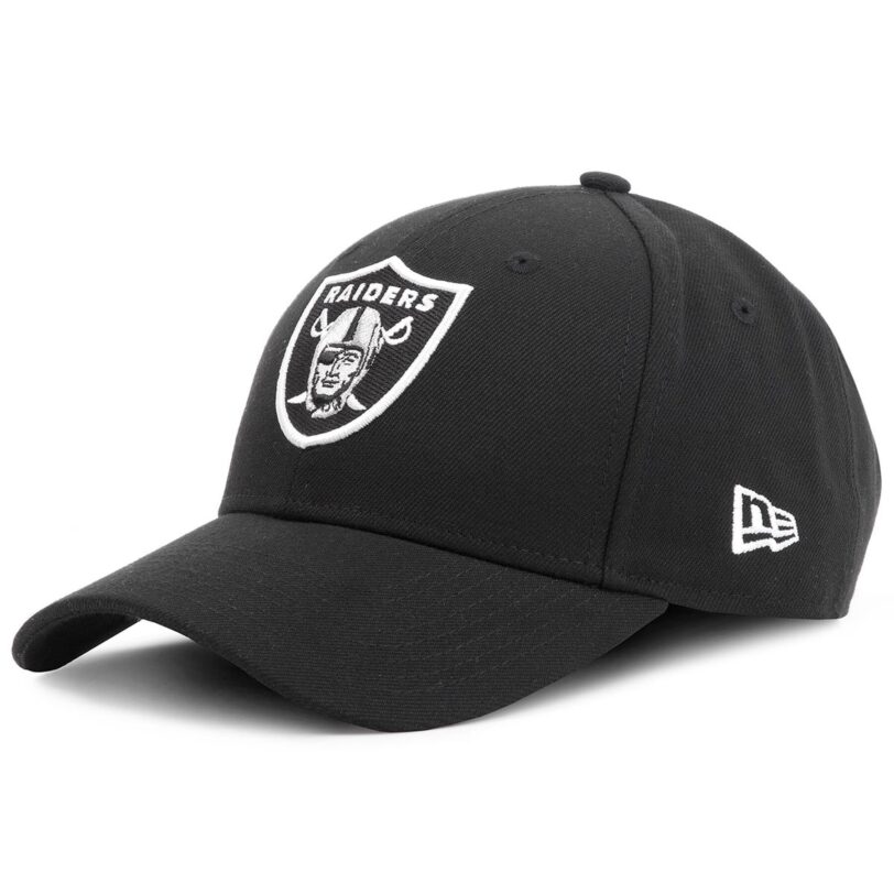 Шапка с козирка New Era NFL The League Oakrai T 10517873 Черен цвят на ниска цена