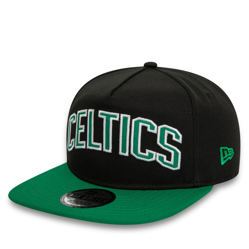 Шапка с козирка New Era Nba Golfer Celtics 60434961 Черен цвят на ниска цена