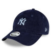 Шапка с козирка New Era New York Yankees Cord 9Twenty 60595366 Тъмносин цвят на ниска цена