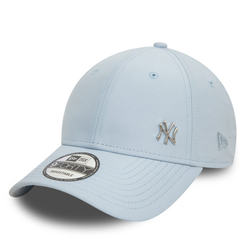 Шапка с козирка New Era New York Yankees Flawless 9Forty 60595162 Светлосиньо цвят на ниска цена
