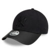 Шапка с козирка New Era New York Yankees Pu Visor 9Forty 60595388 Черен цвят на ниска цена
