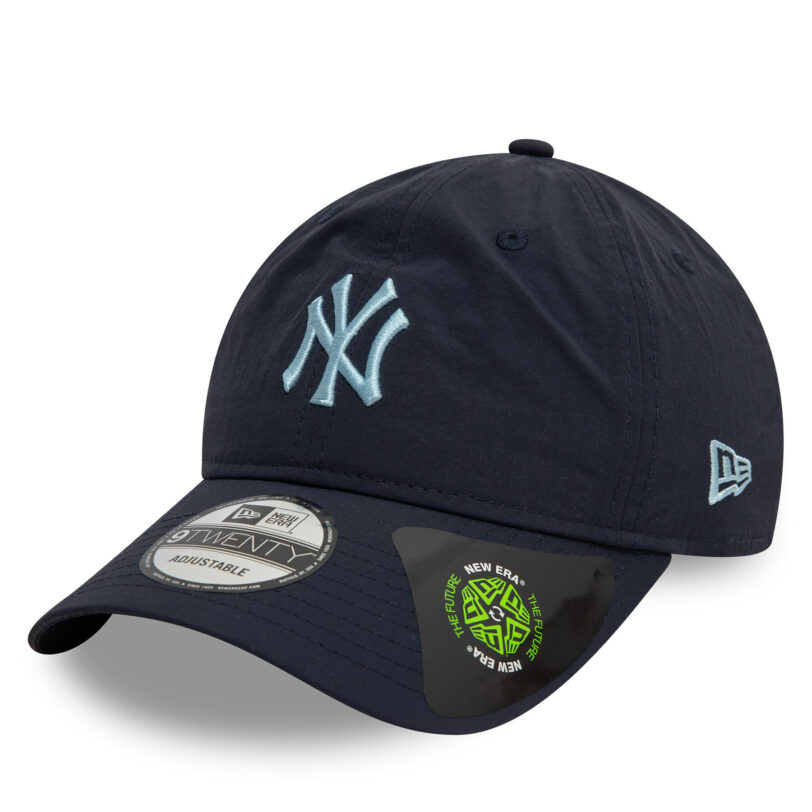 Шапка с козирка New Era New York Yankees Recycled 9Twenty 60595200 Тъмносин цвят на ниска цена