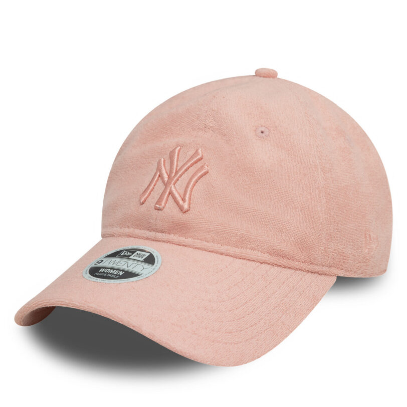Шапка с козирка New Era New York Yankees Towelling 9Twenty 60595347 Розов цвят на ниска цена
