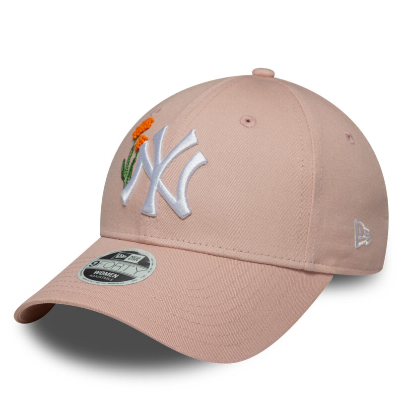 Шапка с козирка New Era New York Yankees Womens MLB 9FORTY 60667503 Розов цвят на ниска цена