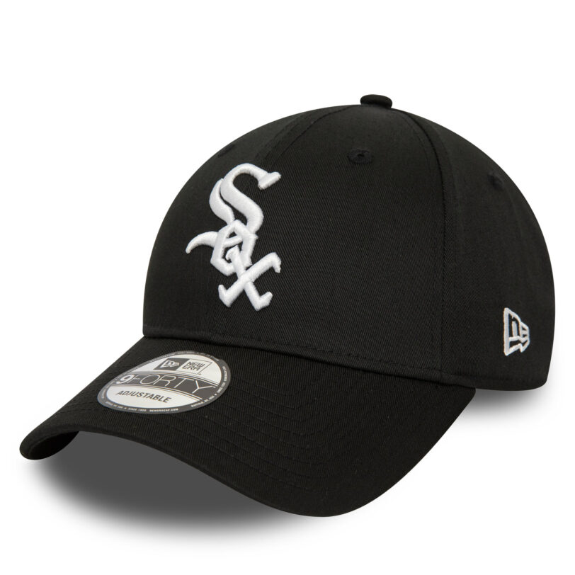 Шапка с козирка New Era Patch 940 Sox 60422520 Черен цвят на ниска цена