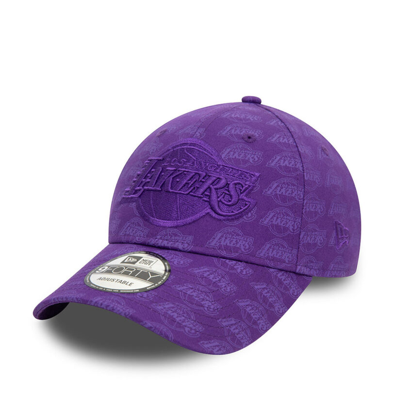 Шапка с козирка New Era Team Monogram 9Fort 60565350 Виолетов цвят на ниска цена