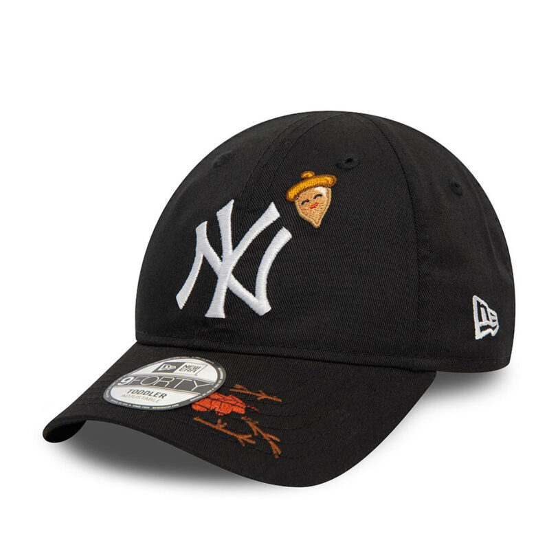 Шапка с козирка New Era Toddler Icon 9Forty 60565303 Черен цвят на ниска цена