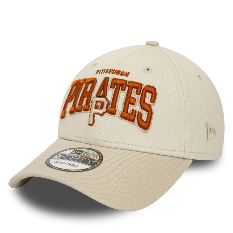 Шапка с козирка New Era White Crown 940 Pirates 60435041 Бежов цвят на ниска цена