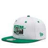 Шапка с козирка New Era White Crown 950 Celtics 60435049 Бял цвят на ниска цена