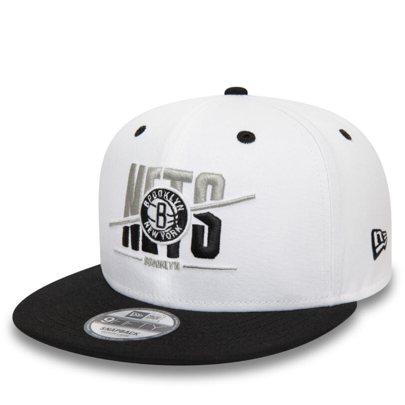 Шапка с козирка New Era White Crown 950 Nets 60435047 Бял цвят на ниска цена