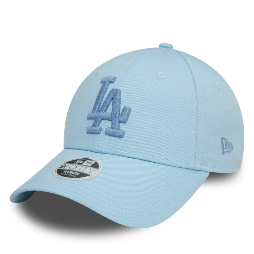 Шапка с козирка New Era Wmns Met Logo 940 La Dodgers 60503623 Син цвят на ниска цена