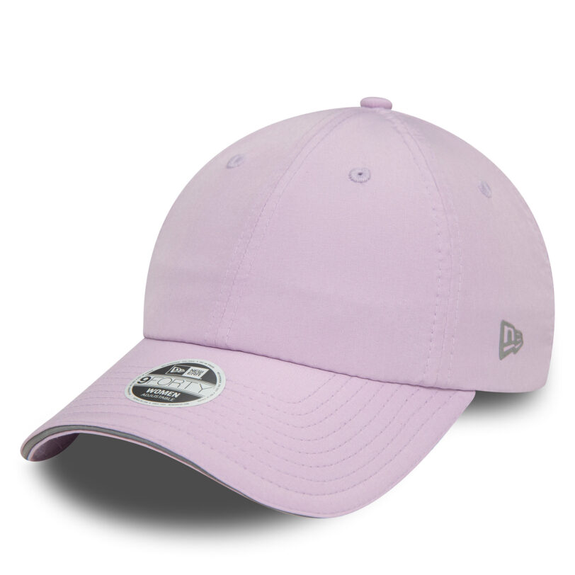 Шапка с козирка New Era Wmns Open Back Cap Newera 60435000 Виолетов цвят на ниска цена