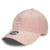Шапка с козирка New Era Wmns Velour 940 La Dodgers 60503610 Розов цвят на ниска цена