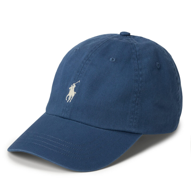 Шапка с козирка Polo Ralph Lauren 211912843057 Син цвят на ниска цена