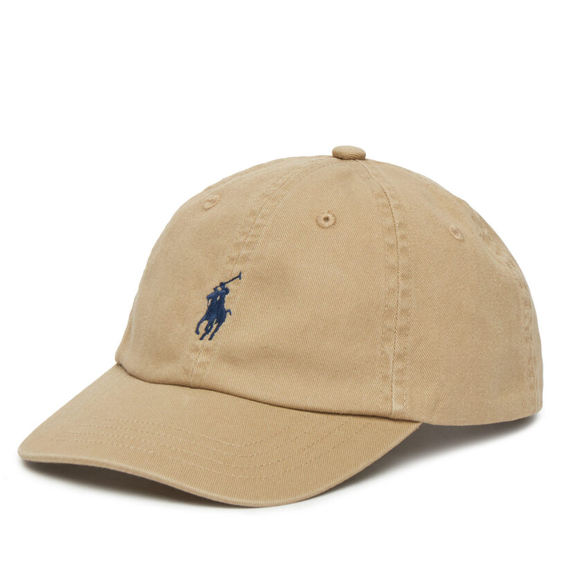 Шапка с козирка Polo Ralph Lauren 322552489002 Бежов цвят на ниска цена