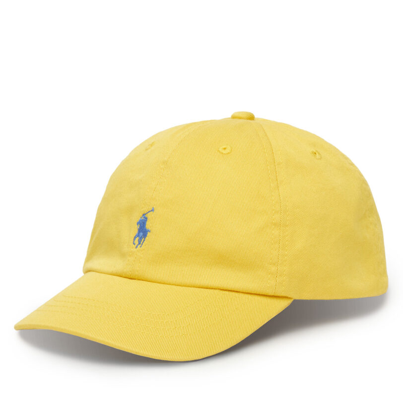 Шапка с козирка Polo Ralph Lauren 322785653053 Жълт цвят на ниска цена