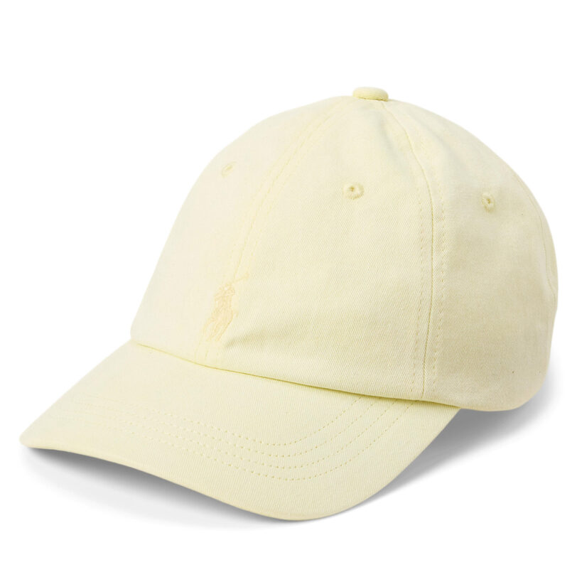 Шапка с козирка Polo Ralph Lauren 710964764006 Жълт цвят на ниска цена