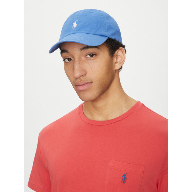 Шапка с козирка Polo Ralph Lauren Chino Ball Cap 710667709121 Син цвят на ниска цена