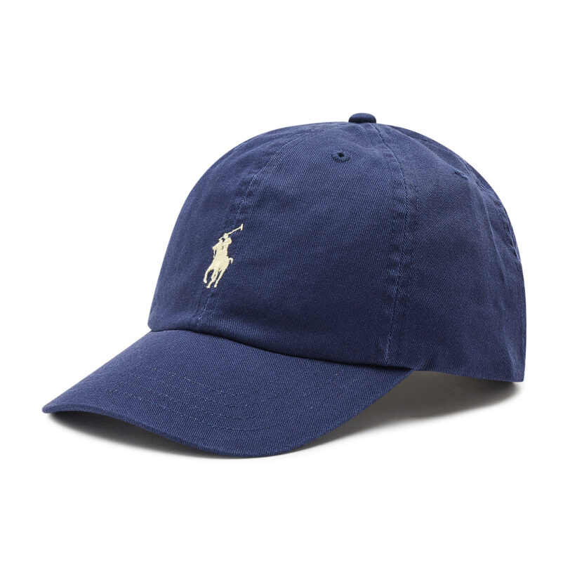 Шапка с козирка Polo Ralph Lauren Clsc Cap 322552489004 Тъмносин цвят на ниска цена