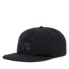 Шапка с козирка Quiksilver Dna Bubble AQYHA05404 Черен цвят на ниска цена