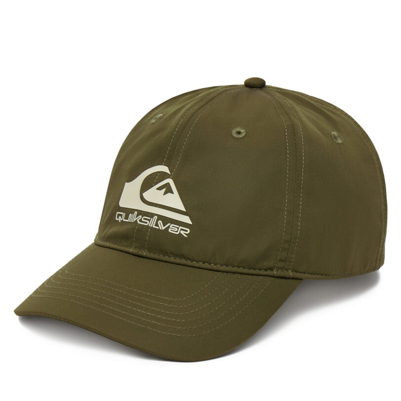 Шапка с козирка Quiksilver QS-M3-001-SS25 Зелен цвят на ниска цена