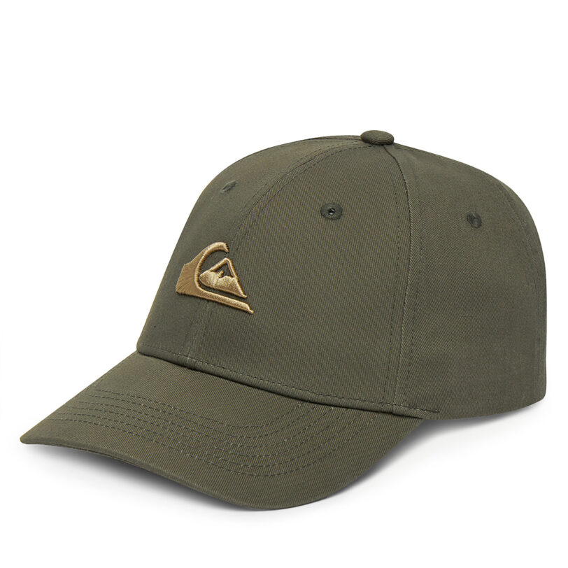 Шапка с козирка Quiksilver QS-M3-002-SS25 Зелен цвят на ниска цена
