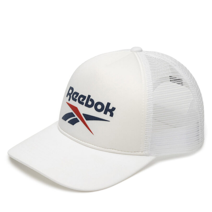 Шапка с козирка Reebok RBH1700-AW24 Бял цвят на ниска цена