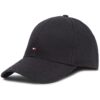 Шапка с козирка Tommy Hilfiger Classic Bb Cap E367895041 Черен цвят на ниска цена