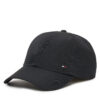 Шапка с козирка Tommy Hilfiger Corp Perforated 6 Panel AM0AM13429 Черен цвят на ниска цена