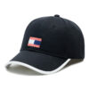 Шапка с козирка Tommy Hilfiger Flag AU0AU01732 Черен цвят на ниска цена