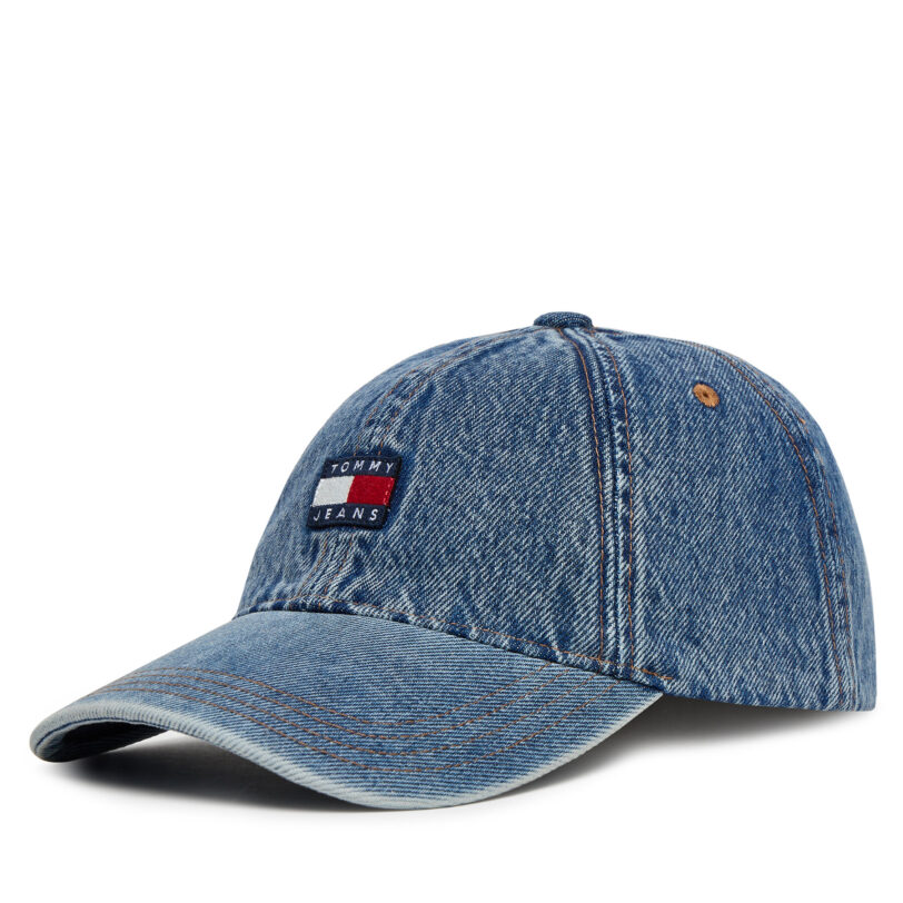 Шапка с козирка Tommy Hilfiger Heritage AM0AM13424 Син цвят на ниска цена