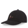 Шапка с козирка Tommy Hilfiger Seasonal Flag Wash 6 Panel Cap AM0AM13348 Черен цвят на ниска цена