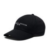 Шапка с козирка Tommy Hilfiger Th Established Cap AM0AM07352 Черен цвят на ниска цена