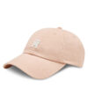 Шапка с козирка Tommy Hilfiger Utility Soft Cap AW0AW16363 Розов цвят на ниска цена