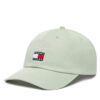 Шапка с козирка Tommy Jeans Tjm Heritage 6 Panel Cap AM0AM12020 Зелен цвят на ниска цена